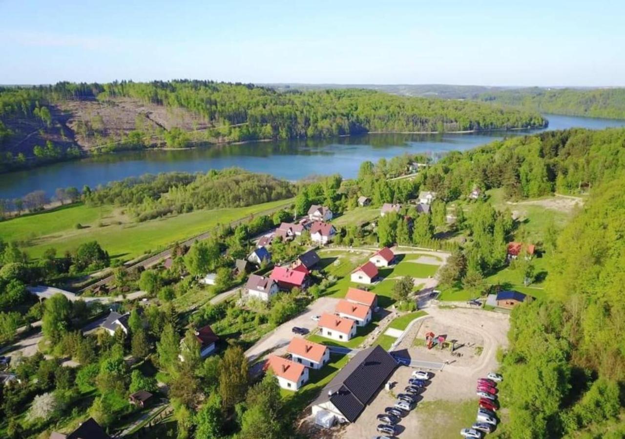 Malinowe Wzgorze Domki 60 M2 Z Balia Na Wylacznosc Villa Krzeszna Bagian luar foto