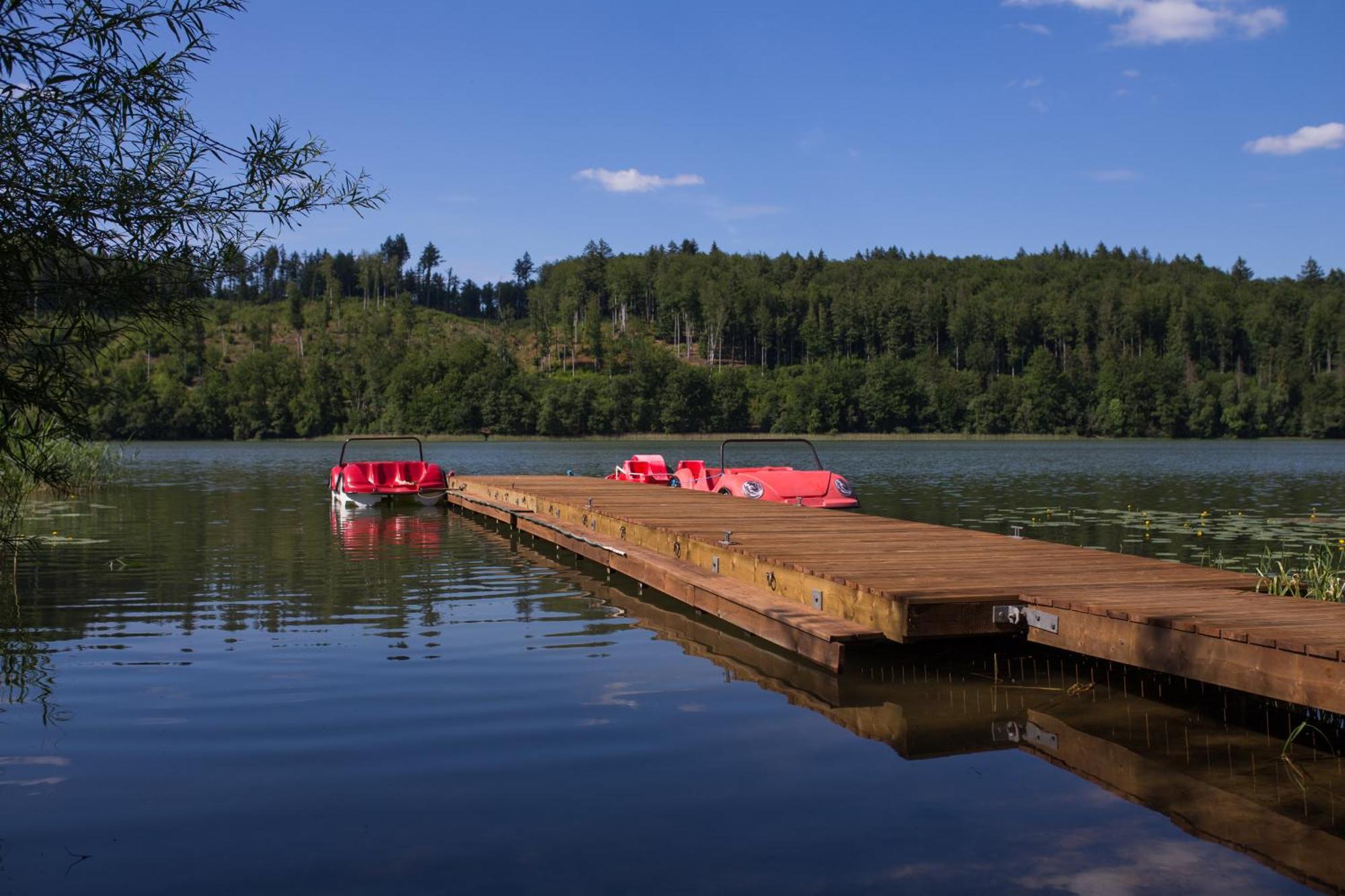 Malinowe Wzgorze Domki 60 M2 Z Balia Na Wylacznosc Villa Krzeszna Bagian luar foto